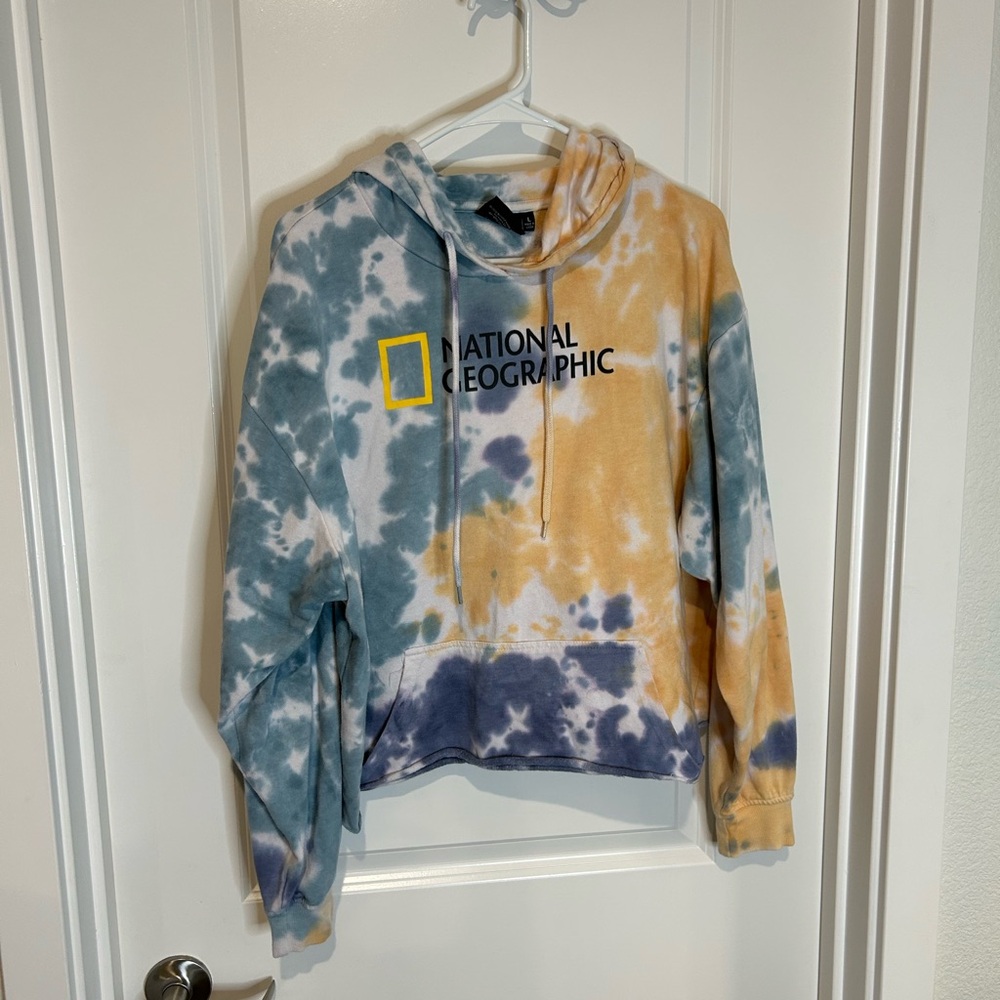 National Geographic Tie-Dye Hoodie